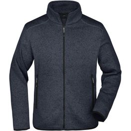 Produktabbildung Men's Knitted Fleece Jacket - Modische Strickfleece Jacke mit Stehkragen Men's Knitted Fleece Jacket - Modische Strickfleece Jacke mit Stehkragen