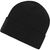 Knitted Beanie with Patch (10cm x 5cm) - Klassische Strickmütze mit Baumwoll-Patch (Bild 4)