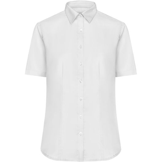 Ladies' Shirt Shortsleeve Micro-Twill - Klassisches Shirt in pflegeleichter Baumwollqualität (Bild 1)
