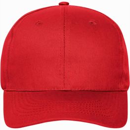 6 Panel Cap Bio Cotton - 6 Panel Cap mit ungebürsteter Oberfläche