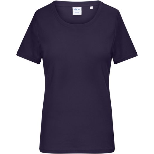 Ladies' T-Shirt 1:1 Rib - T-Shirt aus weichem 1:1 Feinripp (Bild 1)