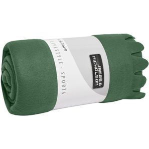 Fleece Blanket - Fleecedecke mit abgerundeten Fransen