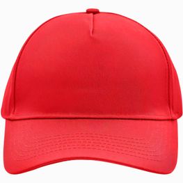 5 Panel Cap - 5 Panel Cap mit ungebürsteter Oberfläche