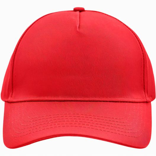 5 Panel Cap - 5 Panel Cap mit ungebürsteter Oberfläche (Bild 1)