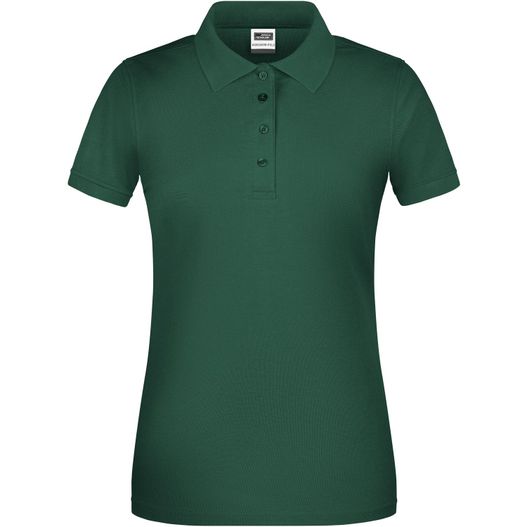 das grüne poloshirt für frauen Ladies' BIO Workwear Polo - Pflegeleichtes und strapazierfähiges Polo (Bild 1)