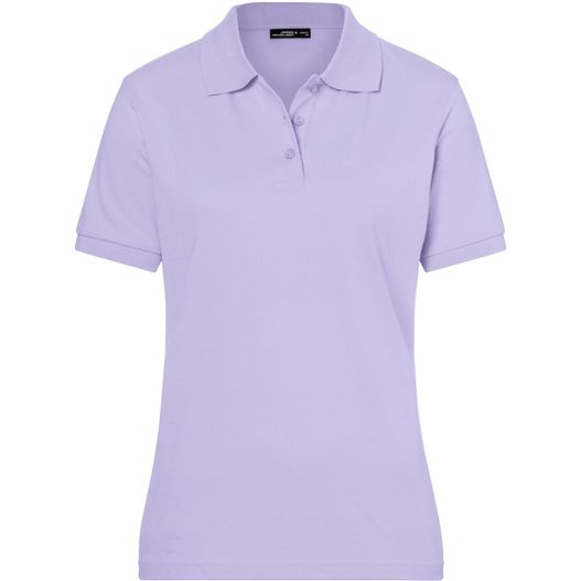 ein frauen lila poloshirt Classic Polo Ladies - Hochwertiges Polohemd mit Armbündchen (Bild 1)