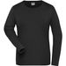 Ladies' BIO Stretch-Longsleeve Work - SOLID - - Langarm Shirt aus weichem Elastic-Single-Jersey