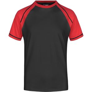 Men's Raglan-T - T-Shirt in sportlicher, zweifarbiger Optik