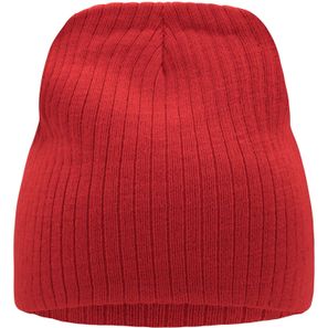 Rib Beanie - Strickmütze mit Ripp-Optik