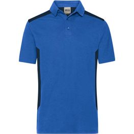 Men's Workwear Polo - STRONG - - Strapazierfähiges und pflegeleichtes Polo mit Kontrasteinsätzen