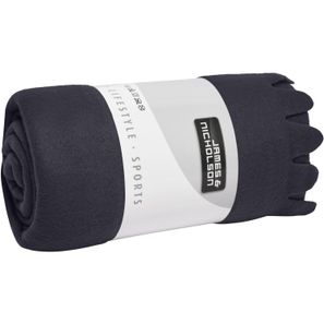 Fleece Blanket - Fleecedecke mit abgerundeten Fransen