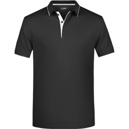 Men's Polo Stripe - Klassisches Polo mit Kontraststreifen