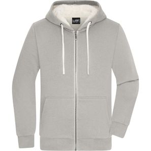 Men's Doubleface Jacket - Kapuzenjacke aus BIO-Baumwolle mit weichem Sherpa-Futter