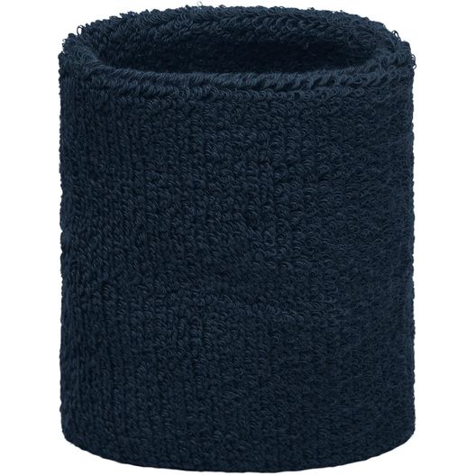 ein schwarzer schweißband mit weißem hintergrund Terry Wristband - Armschweißband aus weichem Frottee (Bild 1)