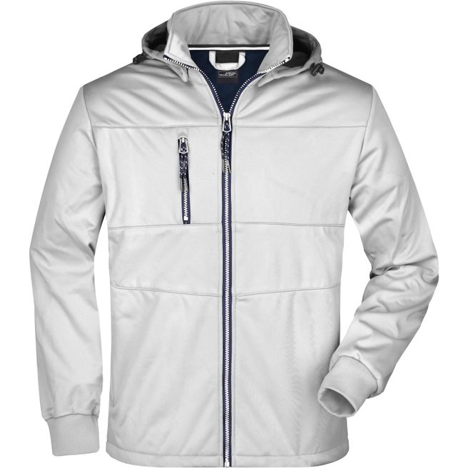 Men's Maritime Jacket - Junge Softshelljacke mit modischen Details