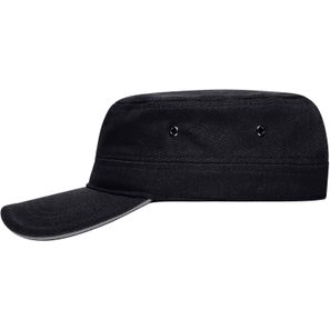 Military Sandwich Cap - Sandwich Cap im Military-Stil aus robustem Baumwollcanvas