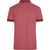 Men's Heather Polo - Melange Polo mit modischen Details (Bild 2)