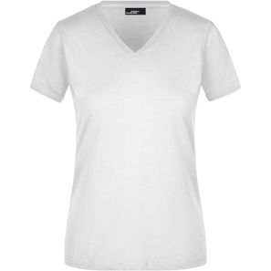 Ladies' Slim Fit V-T - Figurbetontes V-Neck-T-Shirt