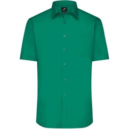 Men's Shirt Shortsleeve Poplin - Klassisches Shirt aus pflegeleichtem Mischgewebe