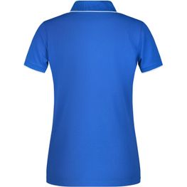 Ladies' Polo Stripe - Klassisches Polo mit Kontraststreifen