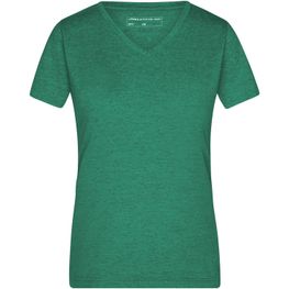 Ladies' Heather T-Shirt - Modisches T-Shirt mit V-Ausschnitt