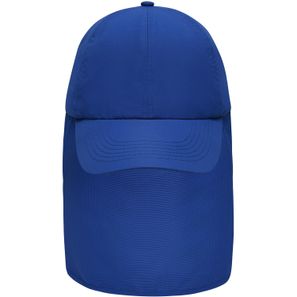 6 Panel Cap with Neck Guard - 6 Panel Cap mit extra langem Nackenschutz