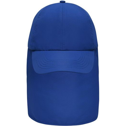 6 Panel Cap with Neck Guard - 6 Panel Cap mit extra langem Nackenschutz (Bild 1)