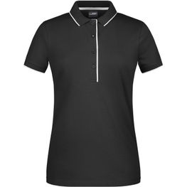 Ladies' Polo Stripe - Klassisches Polo mit Kontraststreifen