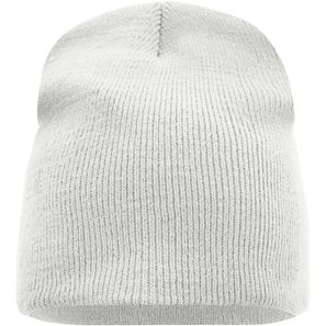 Beanie No.1 - Enganliegende Strickmütze ohne Umschlag