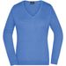 Ladies' V-Neck Pullover - Klassischer Baumwoll-Pullover