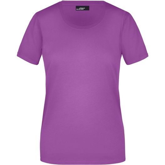 Ladies' Basic-T - Leicht tailliertes T-Shirt aus Single Jersey (Bild 1)