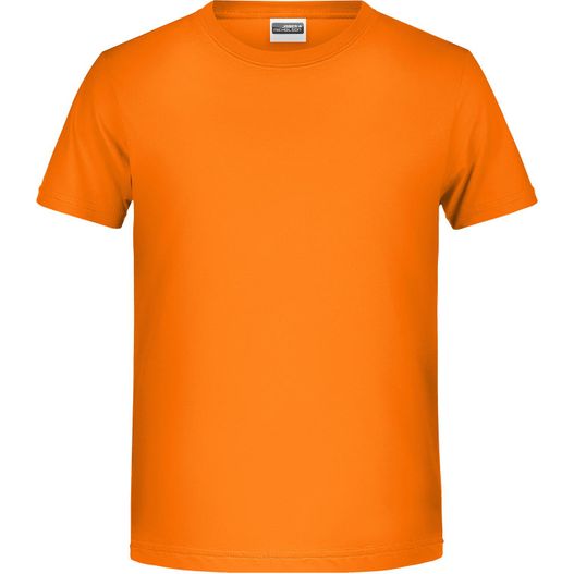 Boys' Basic-T - T-Shirt für Kinder in klassischer Form (Bild 1)
