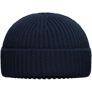 Fisherman Beanie - Modische Strickmütze mit Umschlag