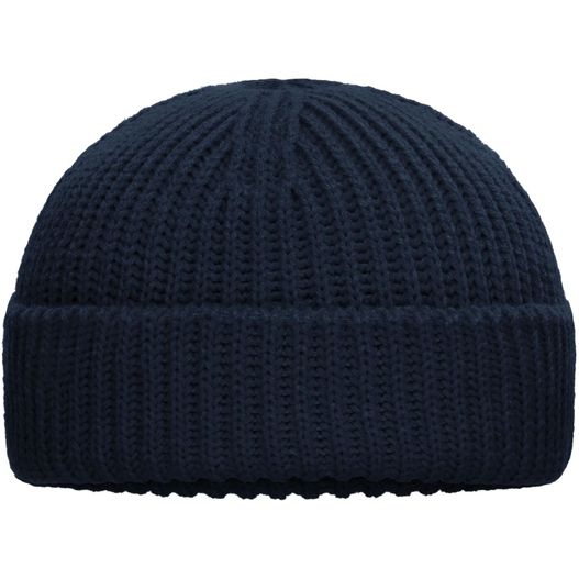 Fisherman Beanie - Modische Strickmütze mit Umschlag (Bild 1)