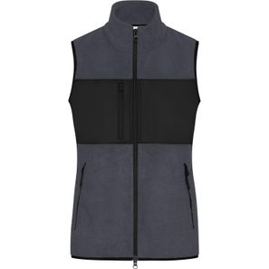 Ladies' Fleece Vest - Fleeceweste im Materialmix