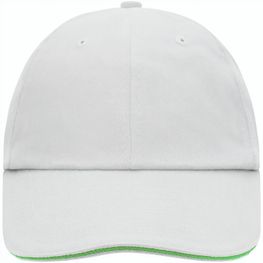 6 Panel Raver Sandwich Cap - Klassisches Allround-Cap mit kontrastfarbigem Sandwich