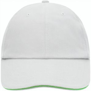 6 Panel Raver Sandwich Cap - Klassisches Allround-Cap mit kontrastfarbigem Sandwich