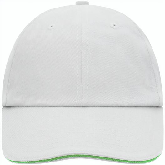 Produktabbildung 6 Panel Raver Sandwich Cap - Klassisches Allround-Cap mit kontrastfarbigem Sandwich 6 Panel Raver Sandwich Cap - Klassisches Allround-Cap mit kontrastfarbigem Sandwich (Bild 1)