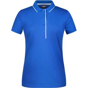 Ladies' Polo Stripe - Klassisches Polo mit Kontraststreifen