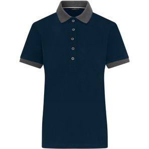 Ladies' Polo - Klassisches Polo mit kontrastfarbigem Kragen und Armbündchen in Piqué-Qualität