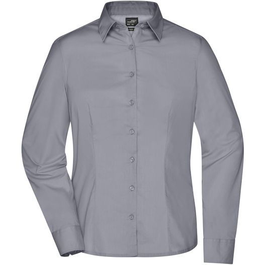 Ladies' Business Shirt Long-Sleeved - Klassisches Shirt aus strapazierfähigem Mischgewebe (Bild 1)