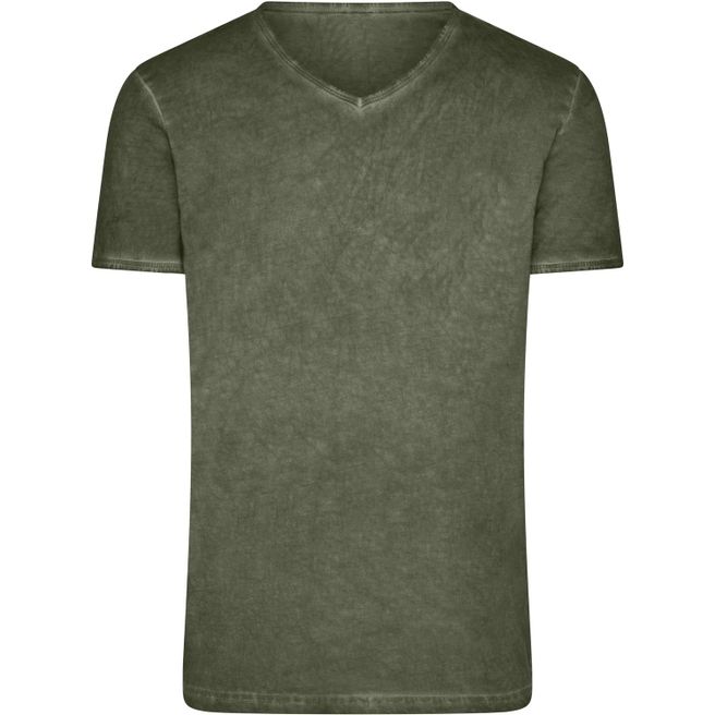 Men's Gipsy T-Shirt - Trendiges T-Shirt mit V-Ausschnitt