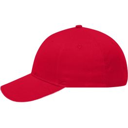 6 Panel Brushed Sandwich Cap - 6 Panel Sandwich Cap mit gebürsteter Oberfläche