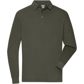 Men's Workwear-Longsleeve Polo - Strapazierfähiges und pflegeleichtes Langarm Polo