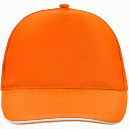 5 Panel Promo Sandwich Cap - 5 Panel Promo Cap mit kontrastfarbigem Sandwich