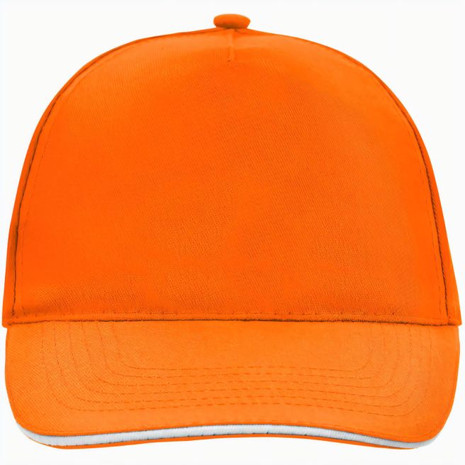 5 Panel Promo Sandwich Cap - 5 Panel Promo Cap mit kontrastfarbigem Sandwich