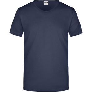 Men's Slim Fit V-T - Figurbetontes V-Neck-T-Shirt
