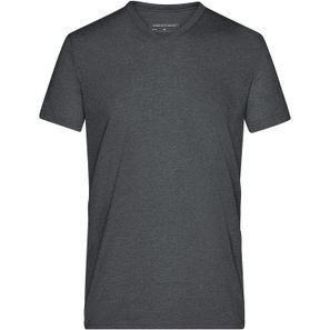 Men's Heather T-Shirt - Modisches T-Shirt mit V-Ausschnitt