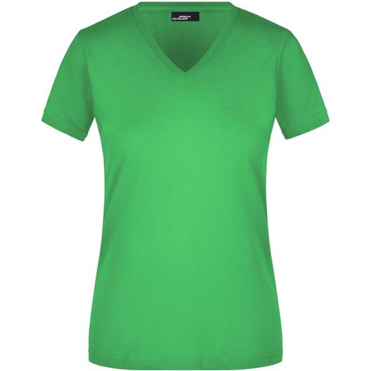 Ladies' Slim Fit V-T - Figurbetontes V-Neck-T-Shirt (Bild 1)