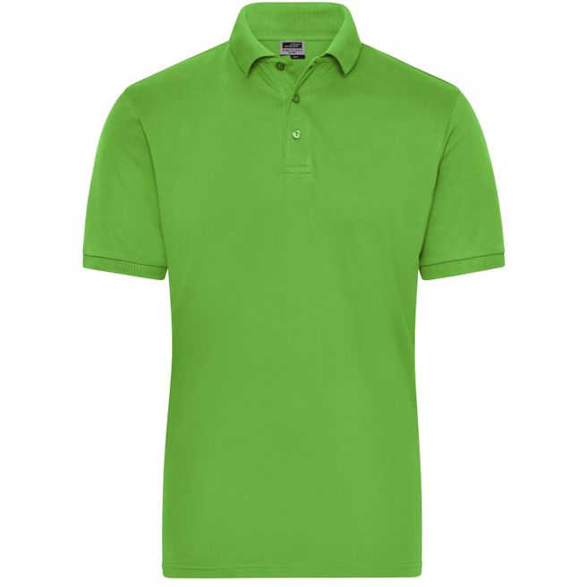 Men's BIO Stretch-Polo Work - SOLID - - Polo aus weichem Elastic-Piqué